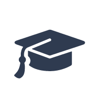 Graduation cap icon